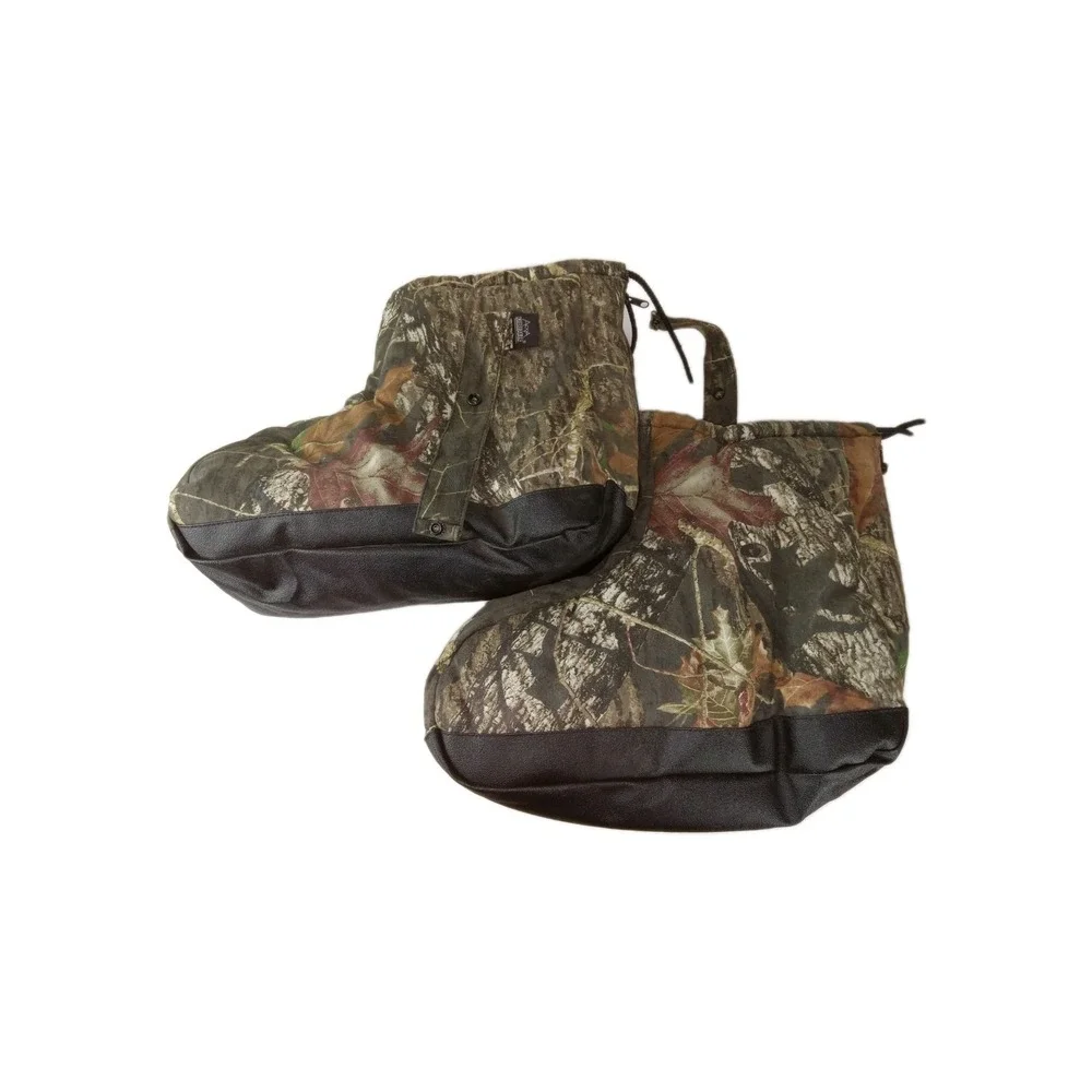 Icebreaker Boot Covers Mens XL Green Advantage Timber Camo Insulated Shoe Covers
